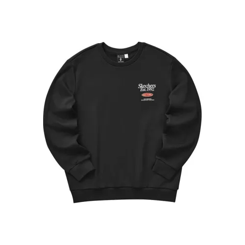 Skechers Colorful Толстовка Унисекс Угольный Черный