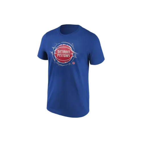 NBA Detroit Pistons Fanatics Splatter T-Shirt Мужская Синие