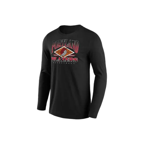 NBA Portland Trail Blazers Fanatics T-Shirt Мужской Черный