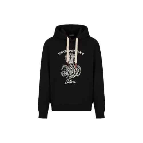 EMPORIO ARMANI Толстовка Мужская Черная