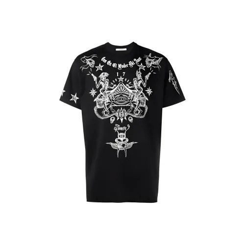 GIVENCHY Черные Мужские T-рубашки