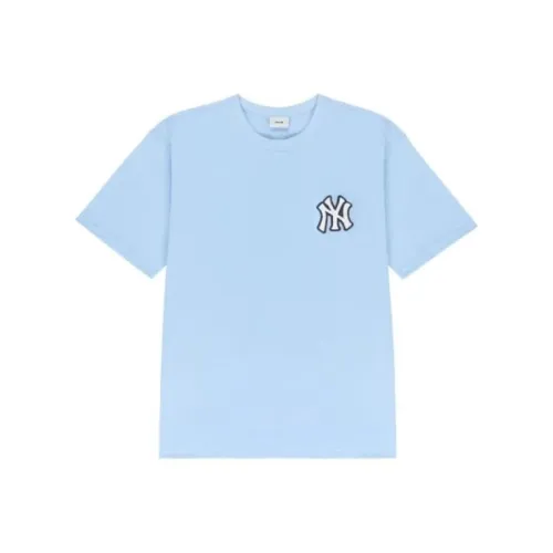 MLB New York Yankees Old Flower T-Shirt Унисекс Синий