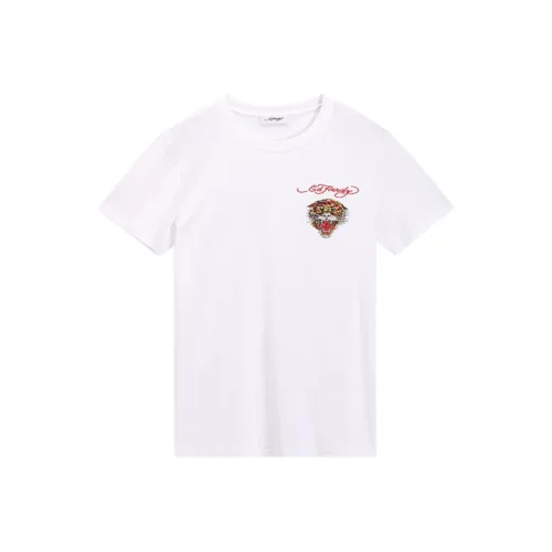 Ed Hardy Белый Мужской T-Рубашки