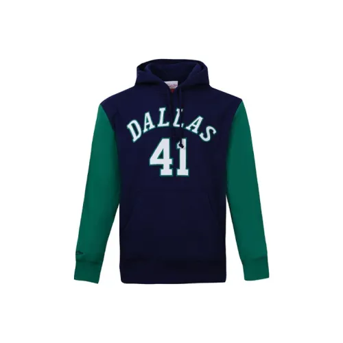 Mitchell Ness Темно-синий Зеленый Унисекс Свитшоты