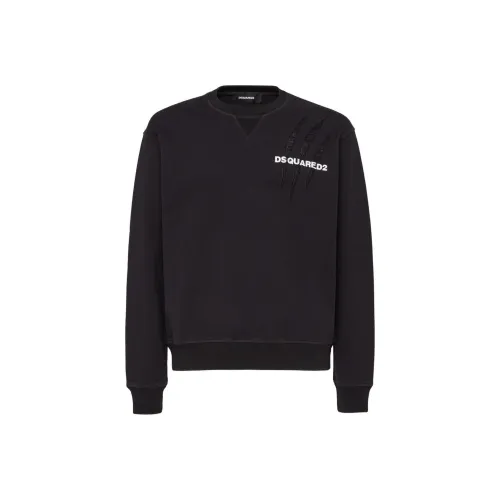 DSQUARED 2 Свитшот Мужской Черный