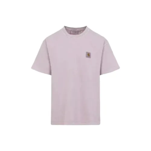 Carhartt WIP SS25 T-Shirt Мужской Гортензия Многоцветный