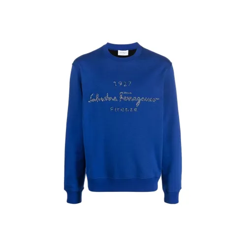 Ferragamo Синий Мужской Свитшот