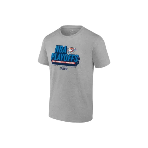 NBA Oklahoma City Thunder T-Shirt Мужская Серого цвета