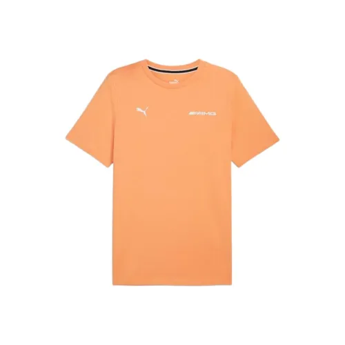 PUMA Mercedes Amg SS24 T Рубашка Мужская Оранжевая