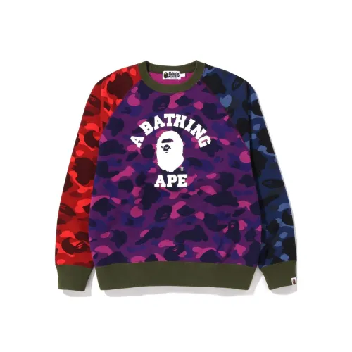 A BATHING APE BAPE совместный бренд FW22 Толстовка Мужской Многоцветный
