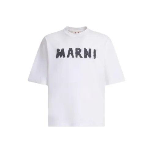 MARNI Белая Мужская T-Рубашка