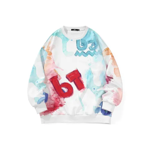 BIRDTALK Белый Унисекс Свитшоты