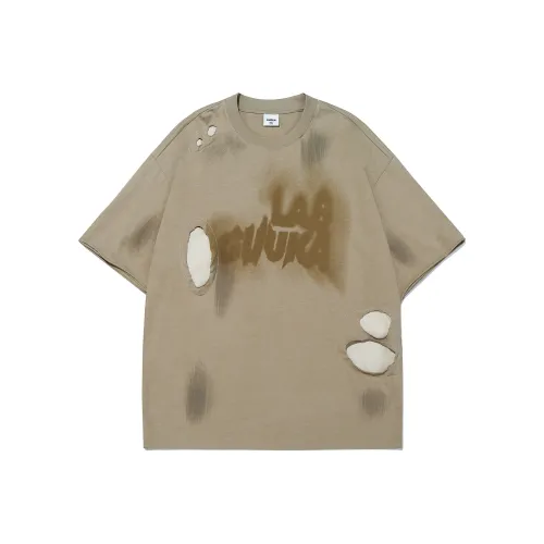 Guuka Короткий рукав T-рубашки Мужской Хаки