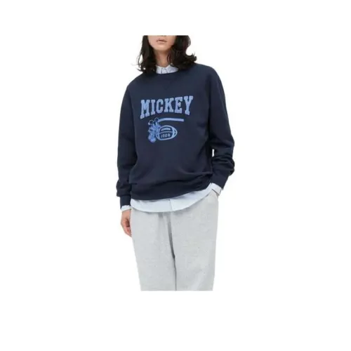 UNIQLO FW22 Свитшот Мужской Темно-синий