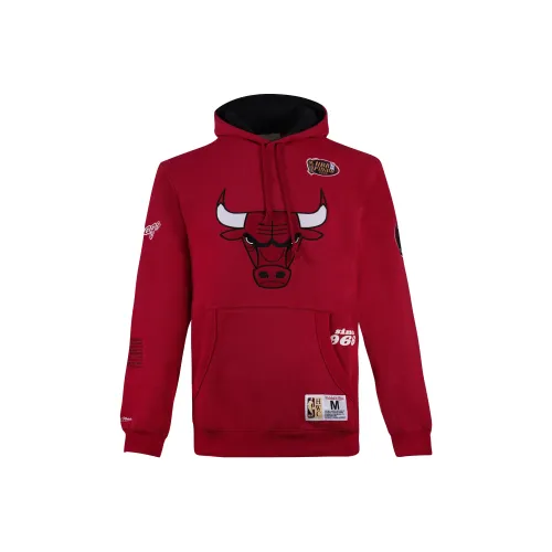 Mitchell Ness Красный Унисекс Свитшоты