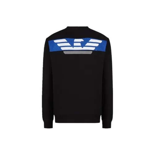 EMPORIO ARMANI EA7 FW22 Толстовка Мужской Черный