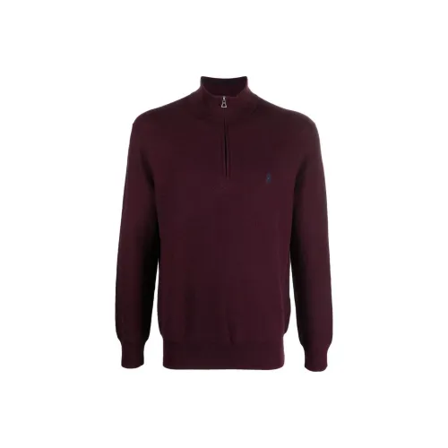 Polo Ralph Lauren FW22 Свитер Мужской Бордовый