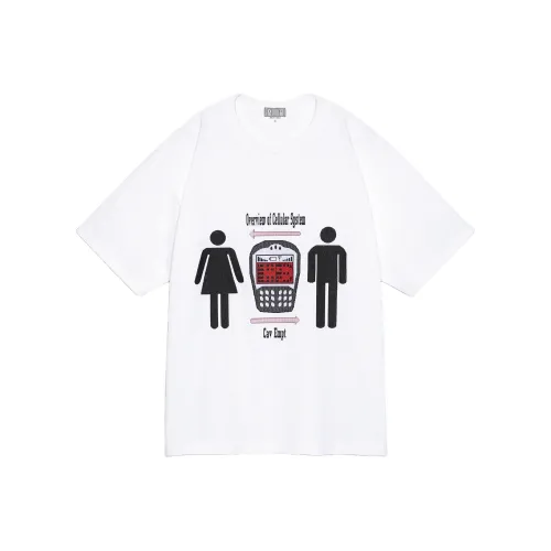 Cav Empt FW24 T-Shirt Унисекс Белый