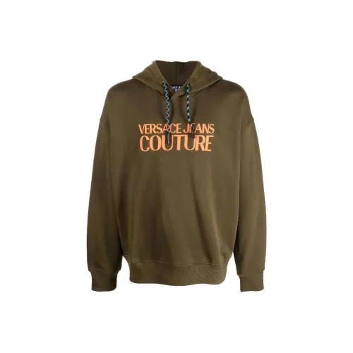 VERSACE JEANS COUTURE Зеленый Мужской Свитшот