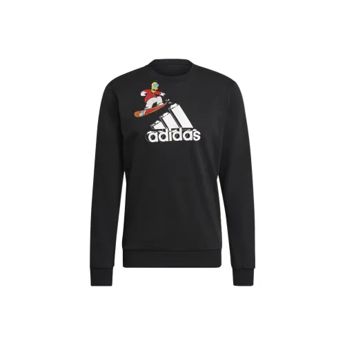 Adidas Мужские черные свитшоты