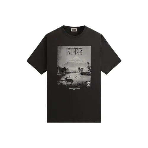 KITH Collaboration Мужская Черная T-Рубашка