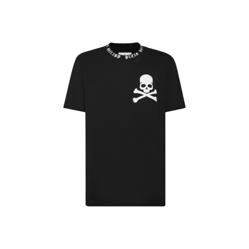 PHILIPP PLEIN Мужские черные рубашки T