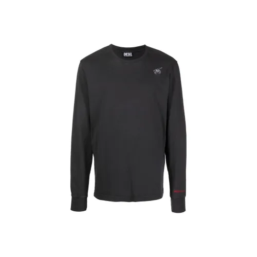 DIESEL Серый Мужской Свитшот