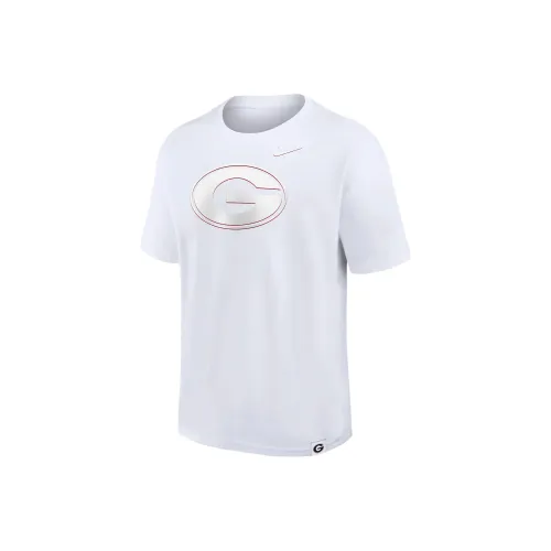 nike GeorgiaMax90 Bulldogs Statement T Рубашка Мужская Белая