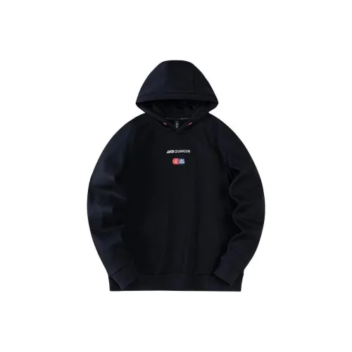 ANTA Свитшот Унисекс Основной Черный