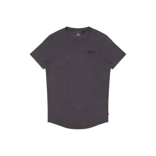 Levis Темно-серые Мужские T-рубашки
