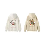 2 штуки Набор (Белая Девушка Кролик + Абрикосовый Мальчик Медвежонок)