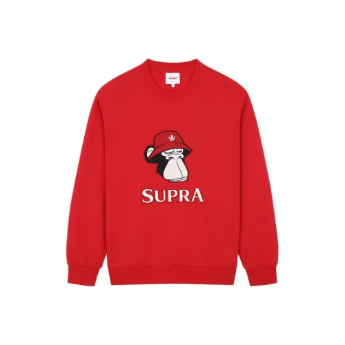 SUPRA Красный Унисекс Свитшоты