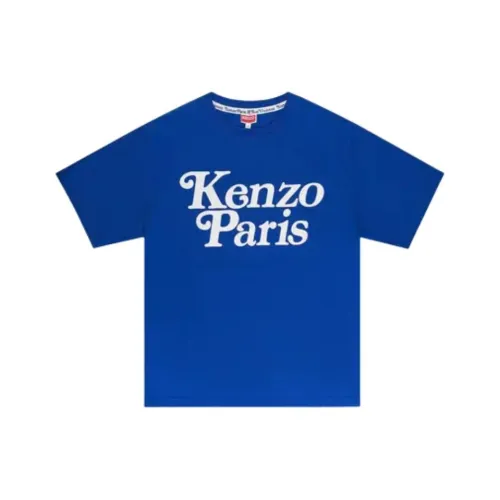 KENZO Мужские синие футболки