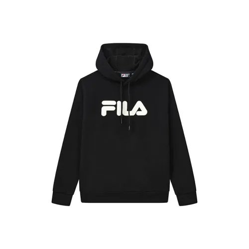 FILA Глубокий черный Унисекс Свитшоты