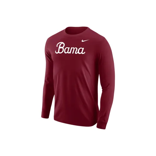 Nike Темно-красные Мужские T-рубашки