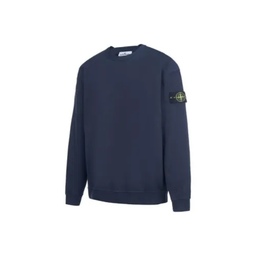 Stone Island Морской Синий Мужские Свитшоты