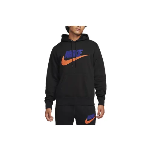Nike Пуловер Толстовка Hoodie Мужской Черный