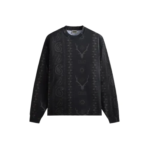 KITH Collaboration Мужская Черная T-Рубашка