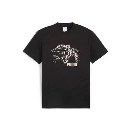 PUMA Мужская черная футболка