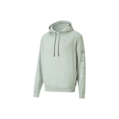 PUMA INTERSTELLAR Толстовка Мужской Зеленый