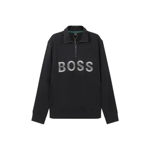 Hugo Boss Черные Мужские Свитшоты