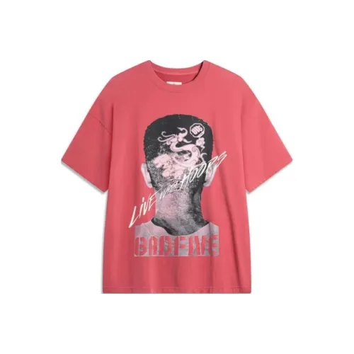 LINING Badfive T-Shirt Мужской Розовый