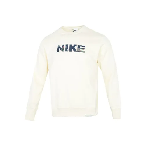 Nike AS M NK Std Issue CREW SWEATSHIRT Мужской Молочный Белый