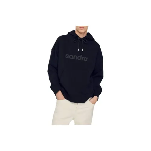 Sandro Толстовка Мужская Морской Синий