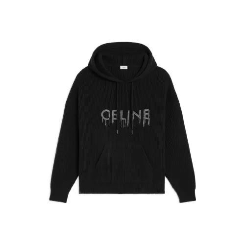 CELINE SS23 Толстовка Мужской Черный