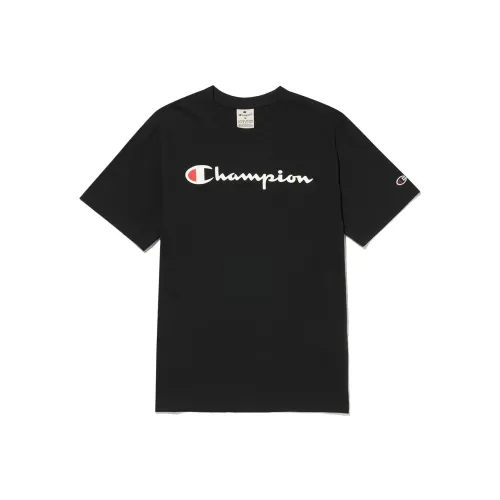 Champion Black Унисекс T-рубашка