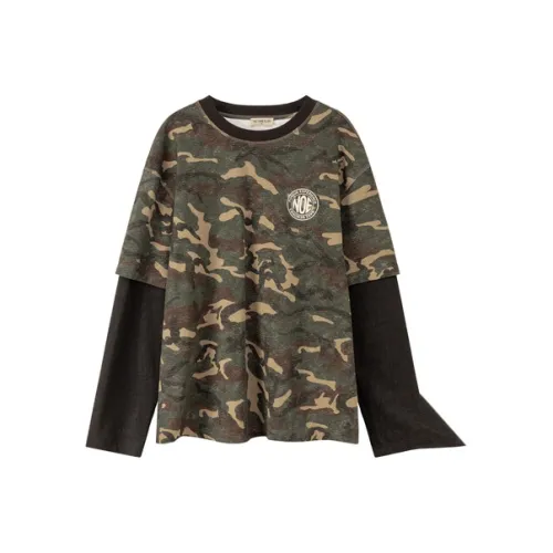 NO ONE ELSE T-Shirt Унисекс Камуфляж Зеленый