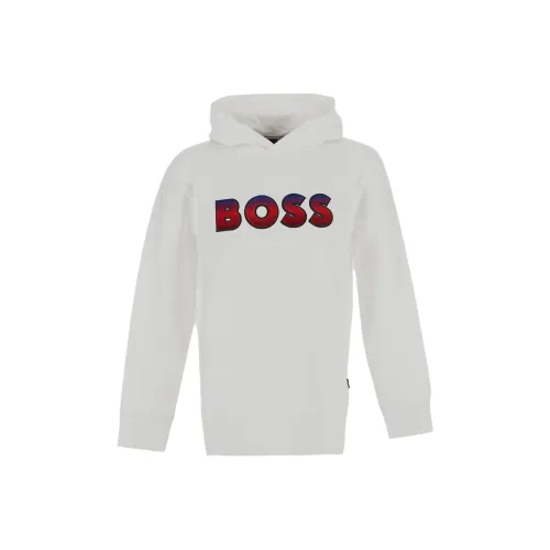 HUGO BOSS Толстовка Мужская Белая