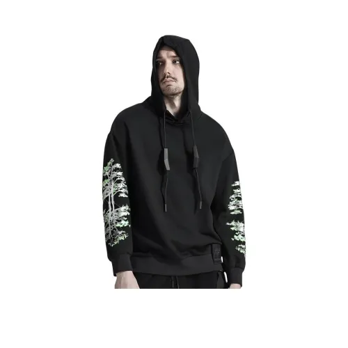 NORVINCY Дышащий Спортивный крой стиль спущенного плеча повседневный свитшот мужской