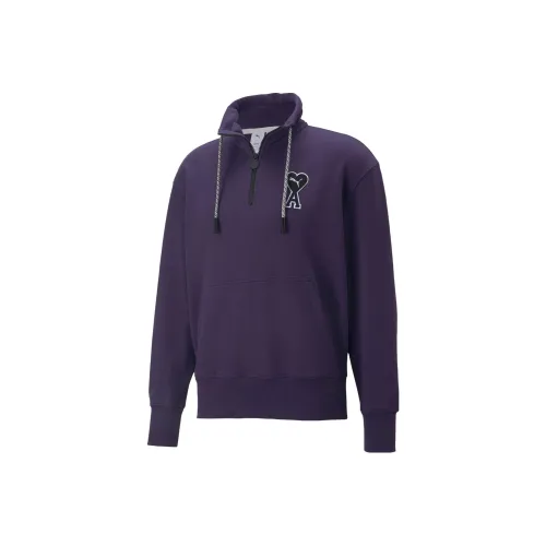 AMIPARIS X PUMA Свитшот Унисекс Фиолетовый